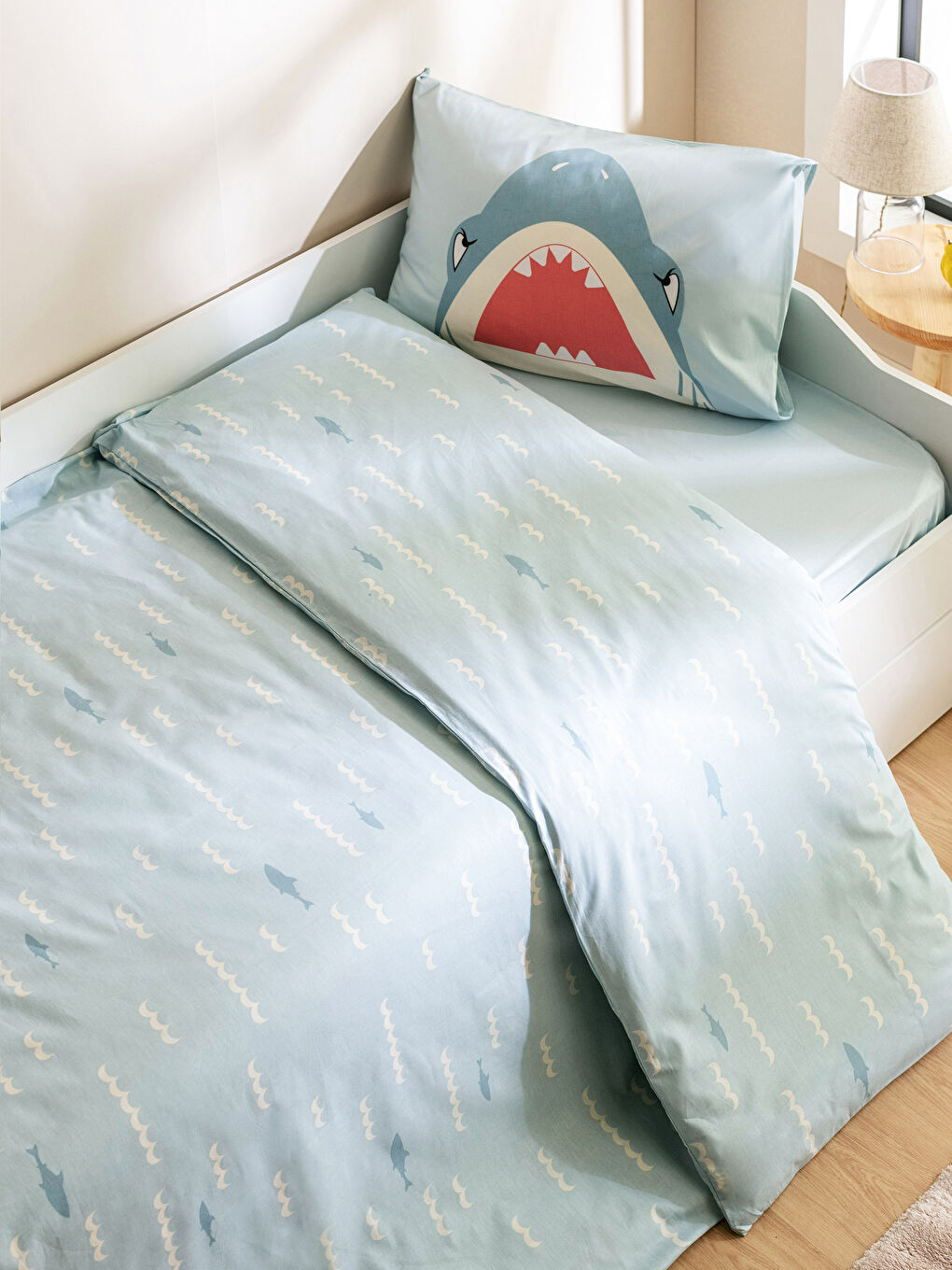 Patterned Woven Boy's Duvet Cover Set -S2FQ67Z4-F9C
