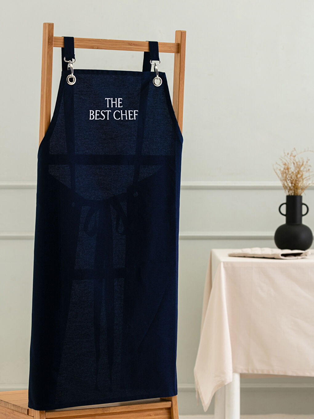 LCW HOME Letter Embroidered Kitchen Apron -S2FQ84Z8-HGJ