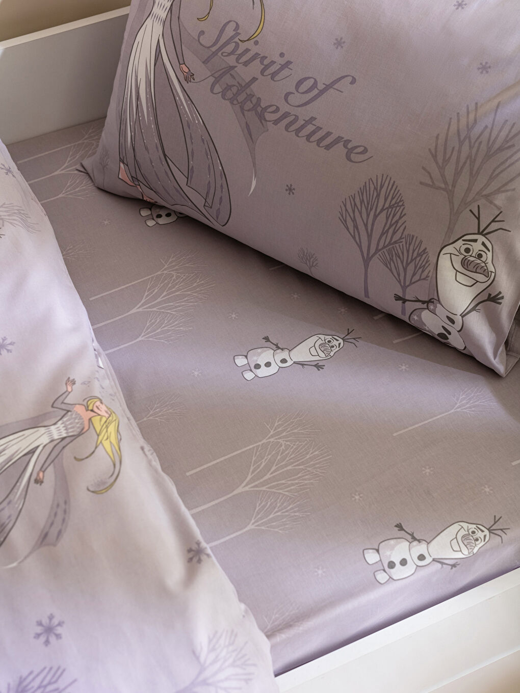 Karışık Frozen Lisanslı Kız Çocuk Nevresim Takımı-6