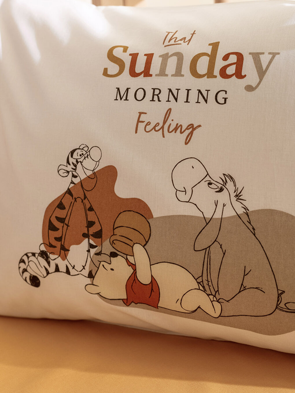 Karışık Winnie the Pooh Lisanslı Desenli Dokuma Kız Bebek Nevresim Takımı-3