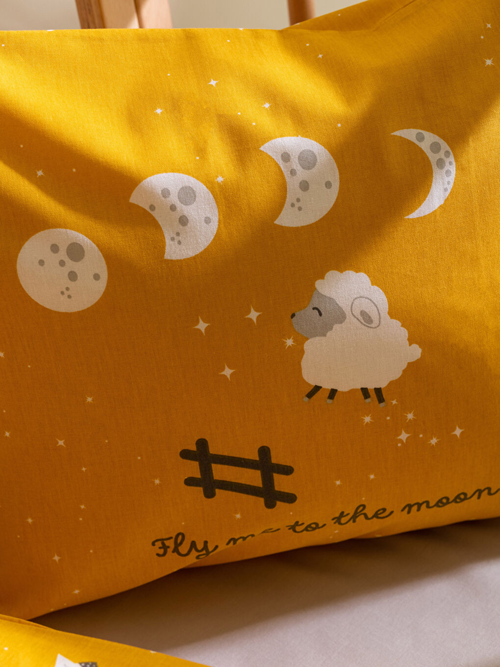 Karışık Desenli Pamuklu Bebek Nevresim Takımı-3