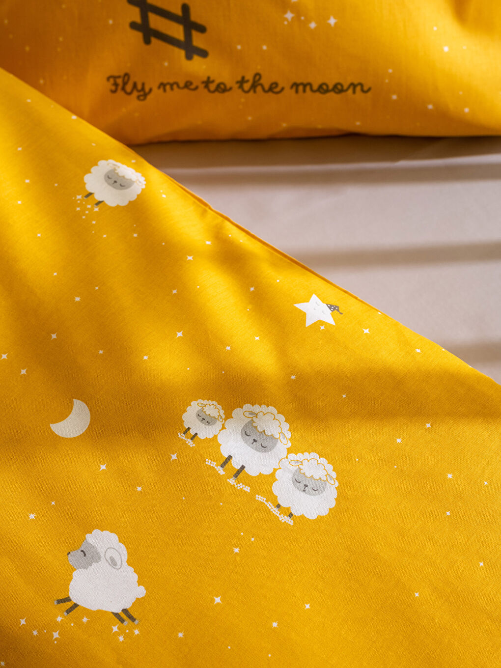 Karışık Desenli Pamuklu Bebek Nevresim Takımı-5