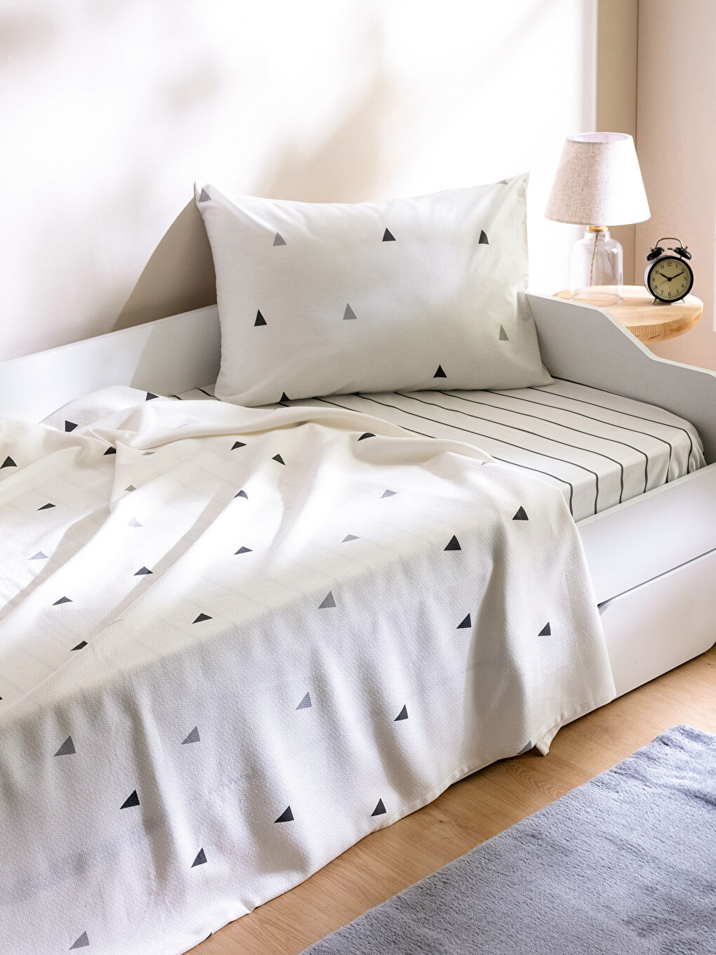 Karışık Baskılı Pamuklu Erkek Çocuk Pike Takımı