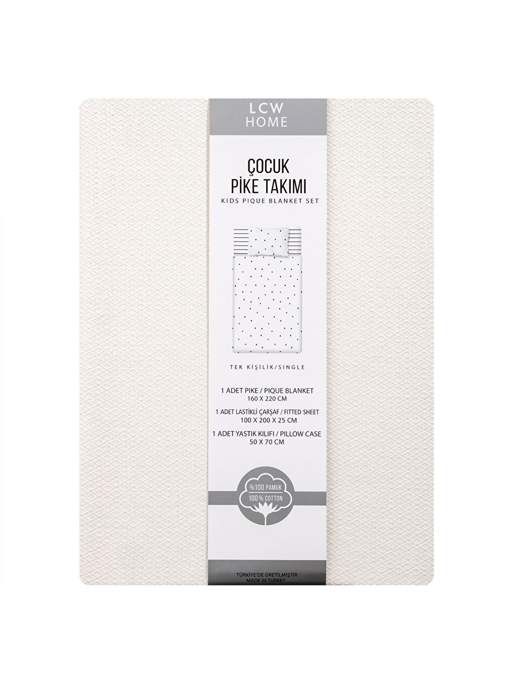 Karışık Baskılı Pamuklu Erkek Çocuk Pike Takımı-7