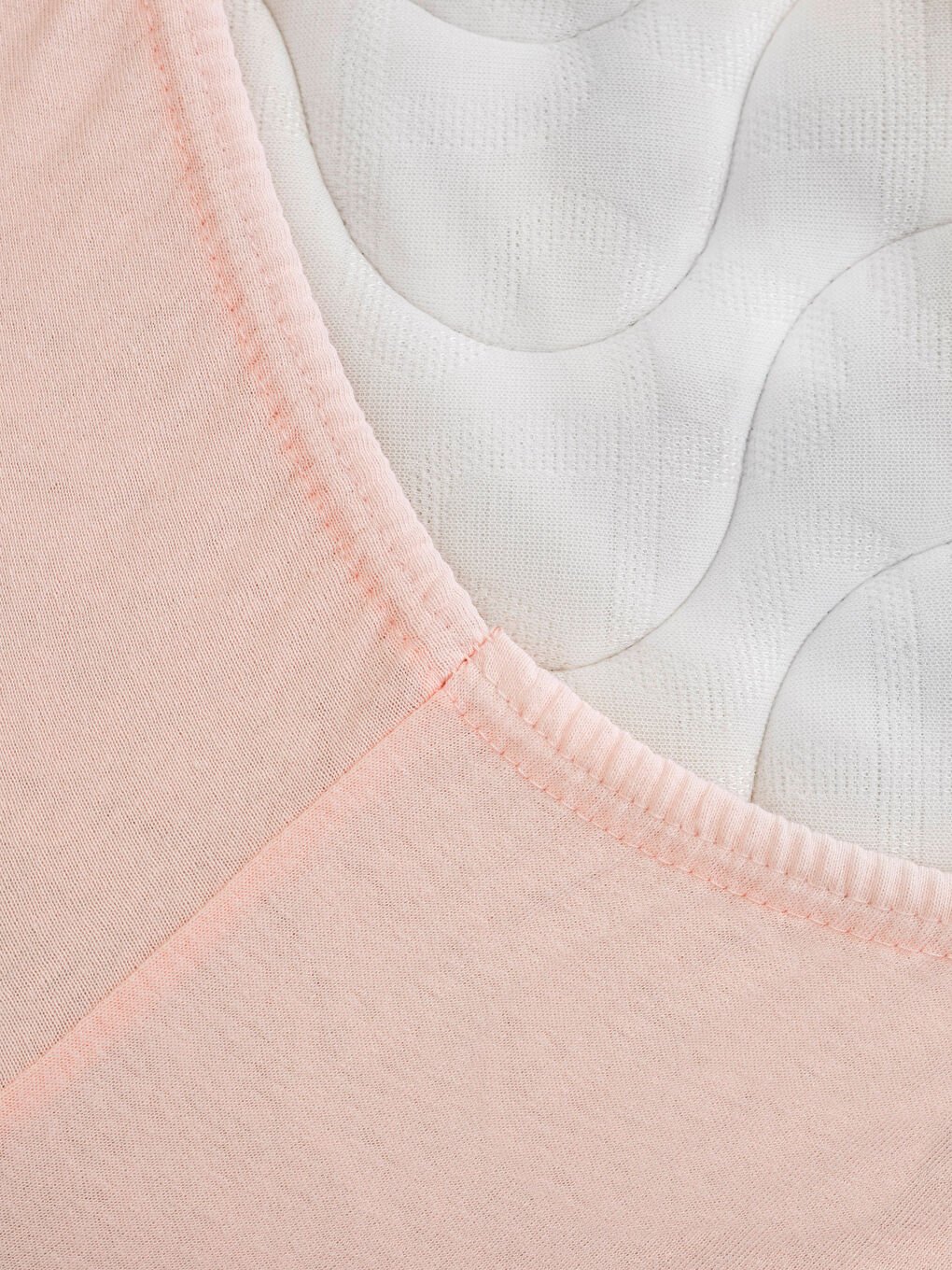 ملاية سرير قطن مطاط استك مزدوجة 160x200x30 سم-2