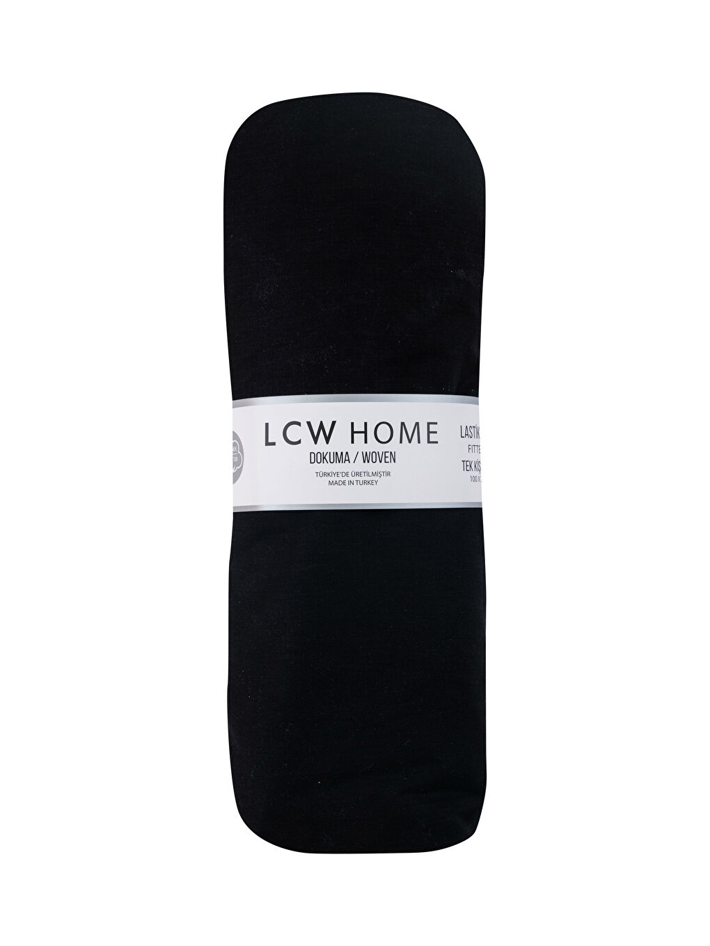 Single Fitted Woven Bed Sheet 100x200x30 cm-3