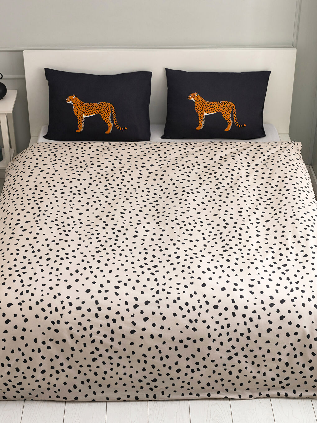Double Cotton Patterned Duvet Cover and Pillowcase-2