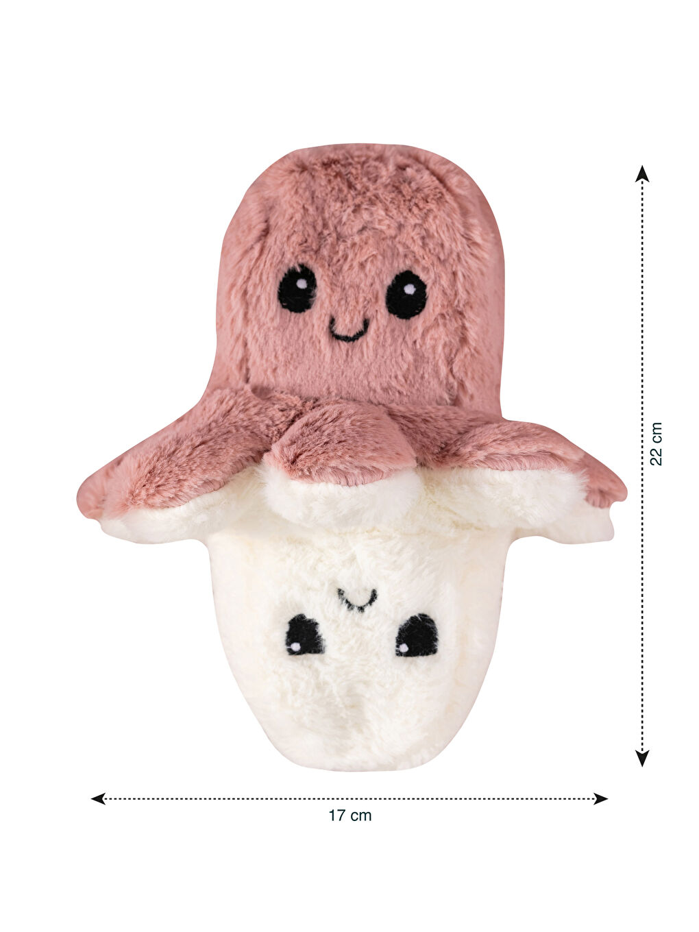 Plush Embroidered Stuffed Baby Octopus Pillow 15 Cm-3