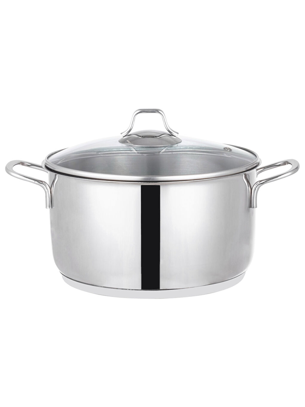 Metalik Düz Çelik Tencere 24 cm-7