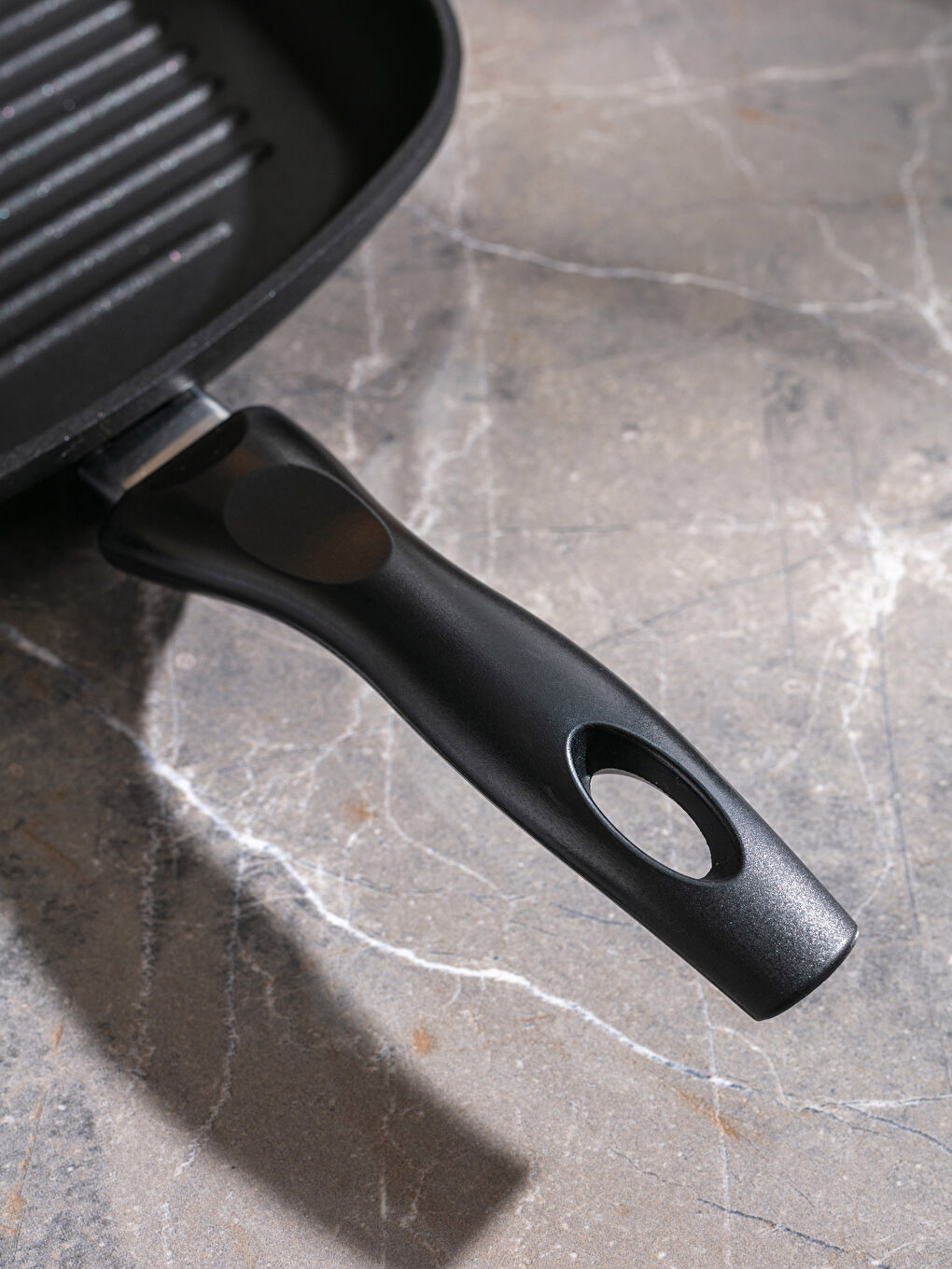 Siyah Döküm Kare Izgara Tavası 28 cm-2