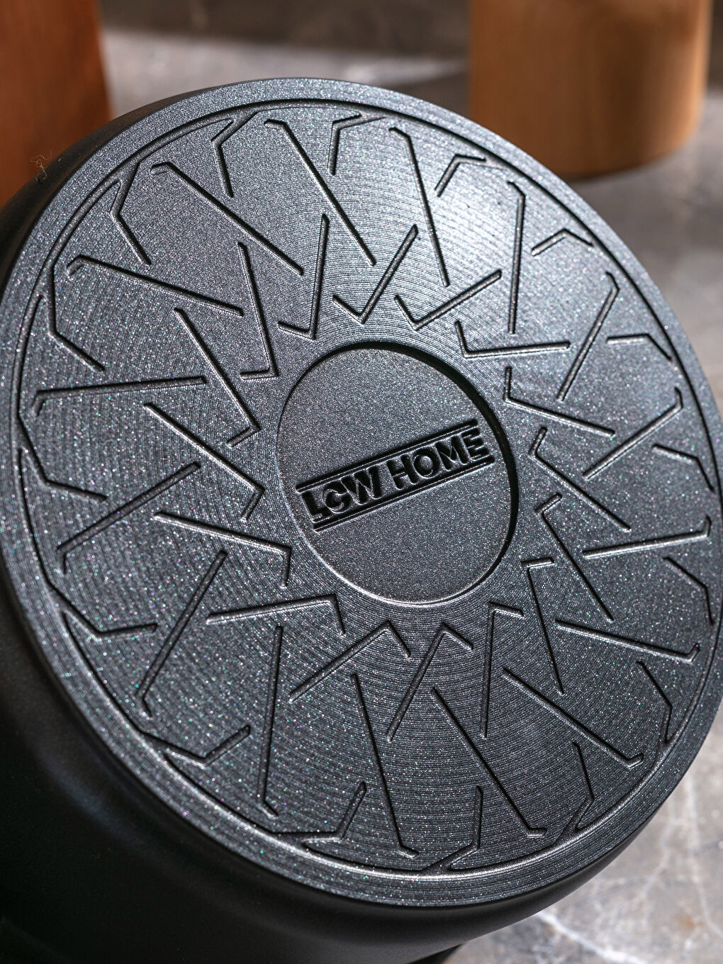 حلة حديد زهر بغطاء 20 سم-5