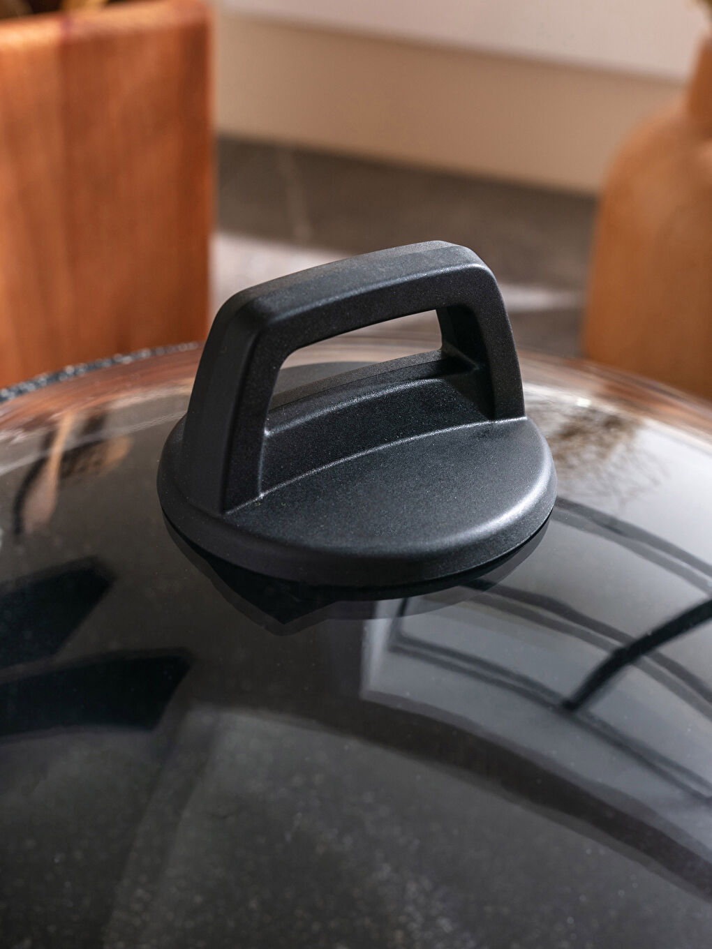 Casserole en Granit avec Couvercle en Verre 24 Cm-3