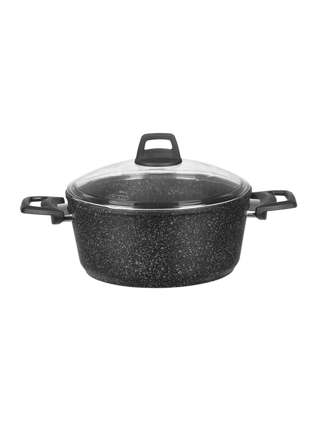 Casserole en Granit avec Couvercle en Verre 24 Cm-7
