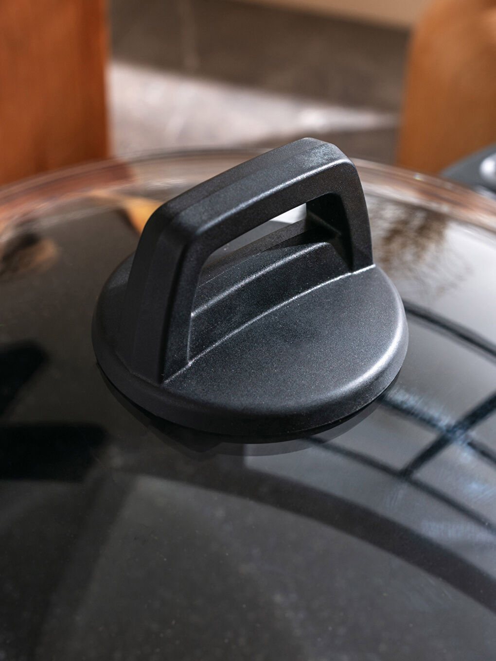 حلة جرانيت بغطاء زجاج 26 سم-3