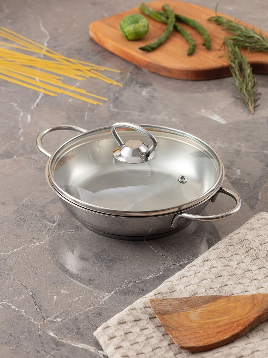 Metalik Çelik Sahan Seti 3'lü-2