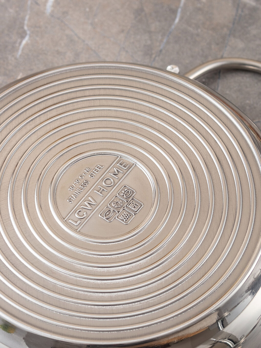 Metalik Çelik Sahan Seti 3'lü-4