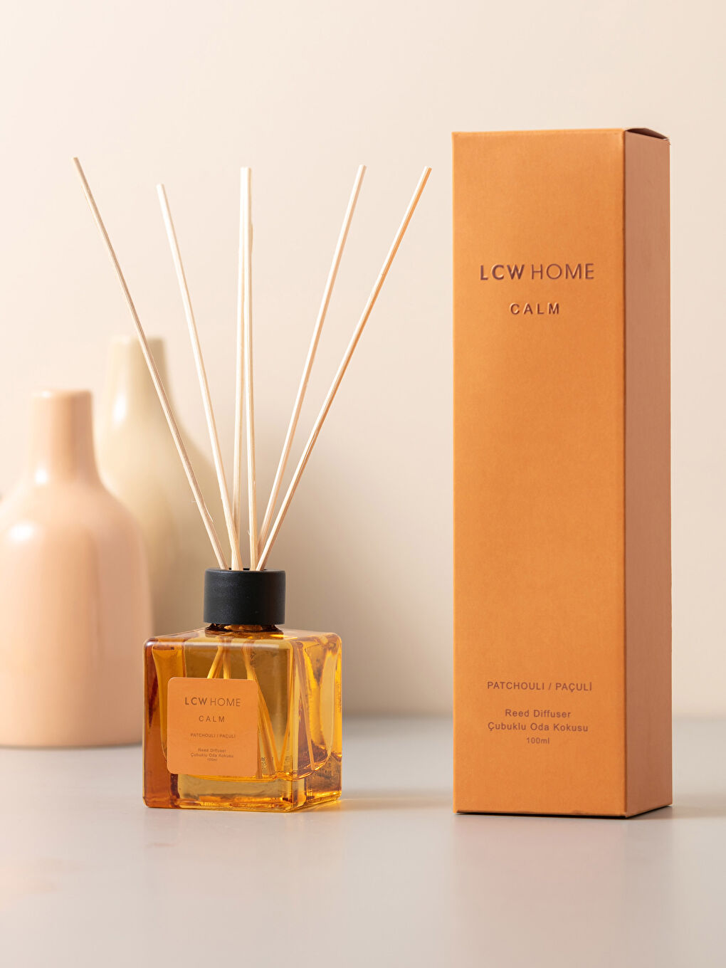 Gri Paçuli Kokulu Çubuklu Oda Kokusu 100 ml