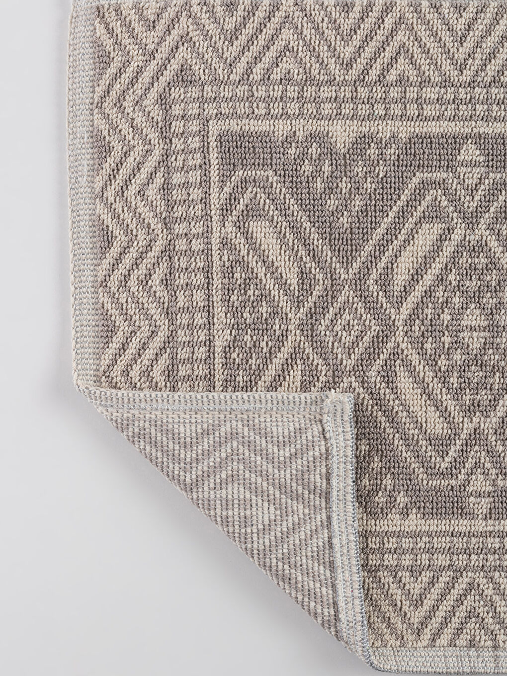 سجادة حمام قطنية بنمط مطبوع 50x60 سم-2