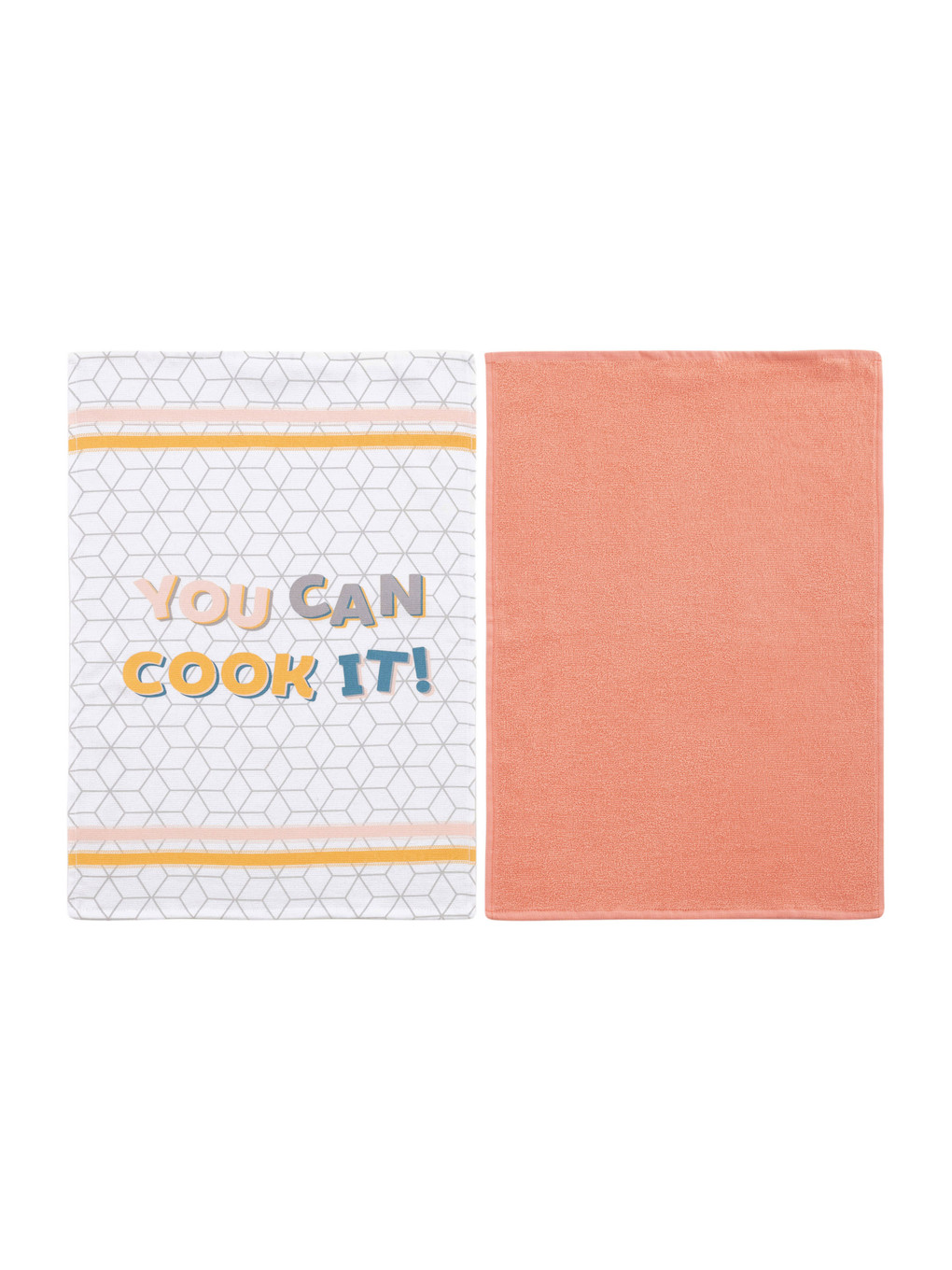 Text Printed Drying Towel 2 Pack 40x60 Cm-4