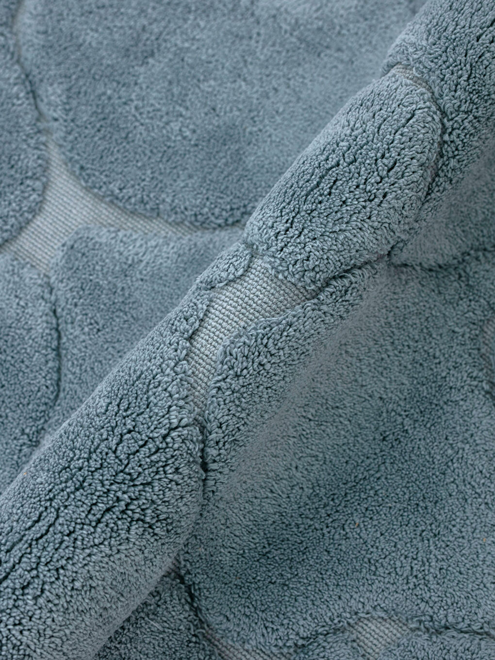 Tapis de Bain Imprimé en Coton Lot de 2-1