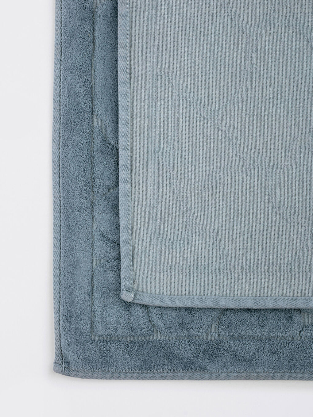 Tapis de Bain Imprimé en Coton Lot de 2-2