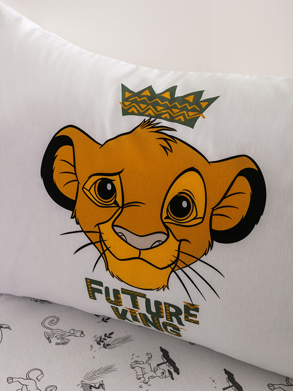 Karışık Lion King Lisanslı Pamuklu Çocuk Pike Takımı-3