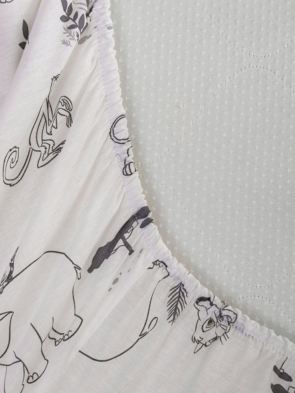 Karışık Lion King Lisanslı Pamuklu Çocuk Pike Takımı-5