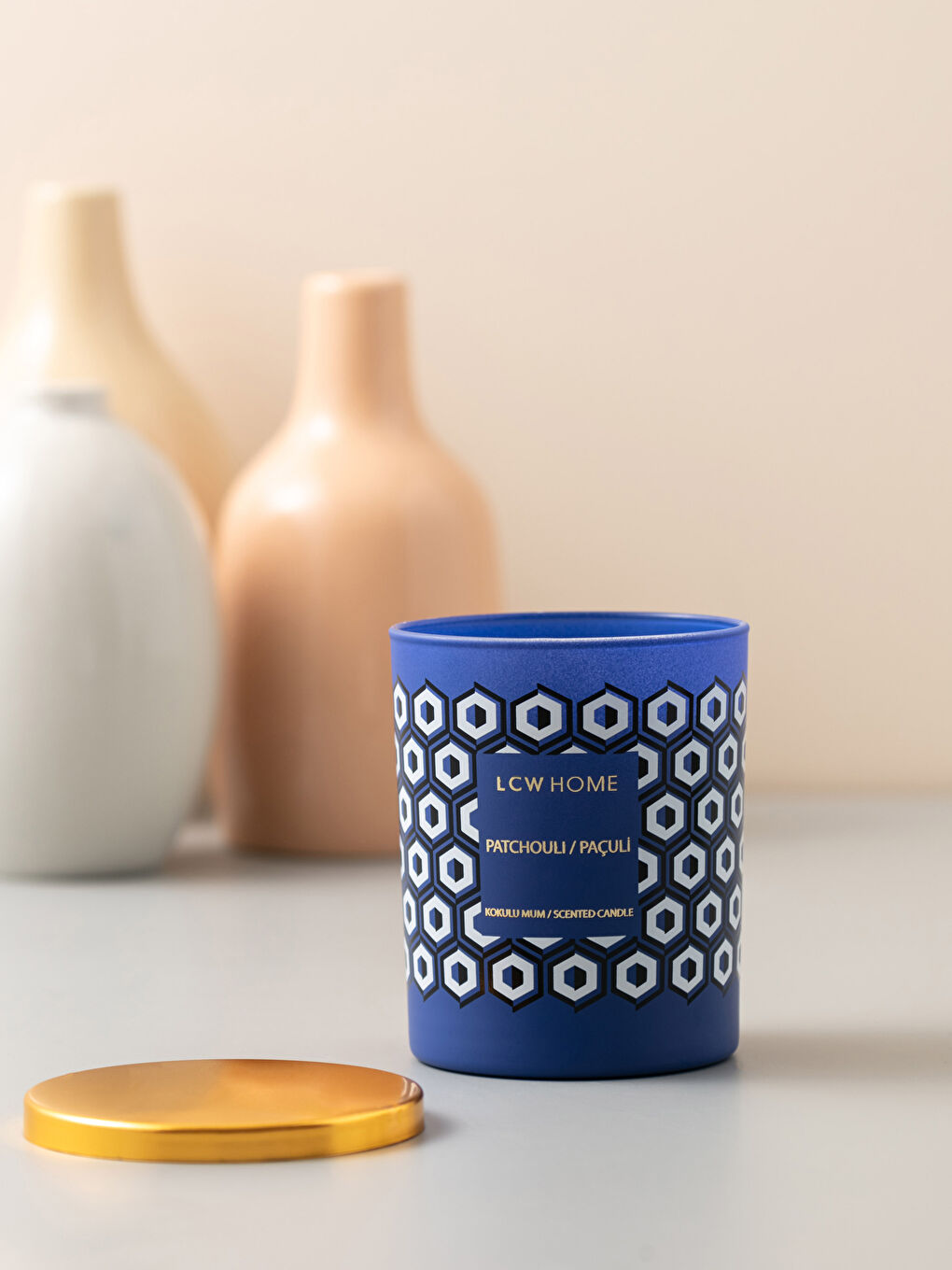 Декоративная свеча с ароматом пачули 190 г-2