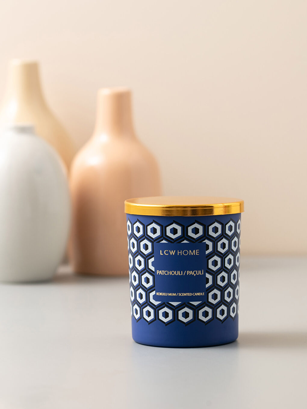 Декоративная свеча с ароматом пачули 190 г-3