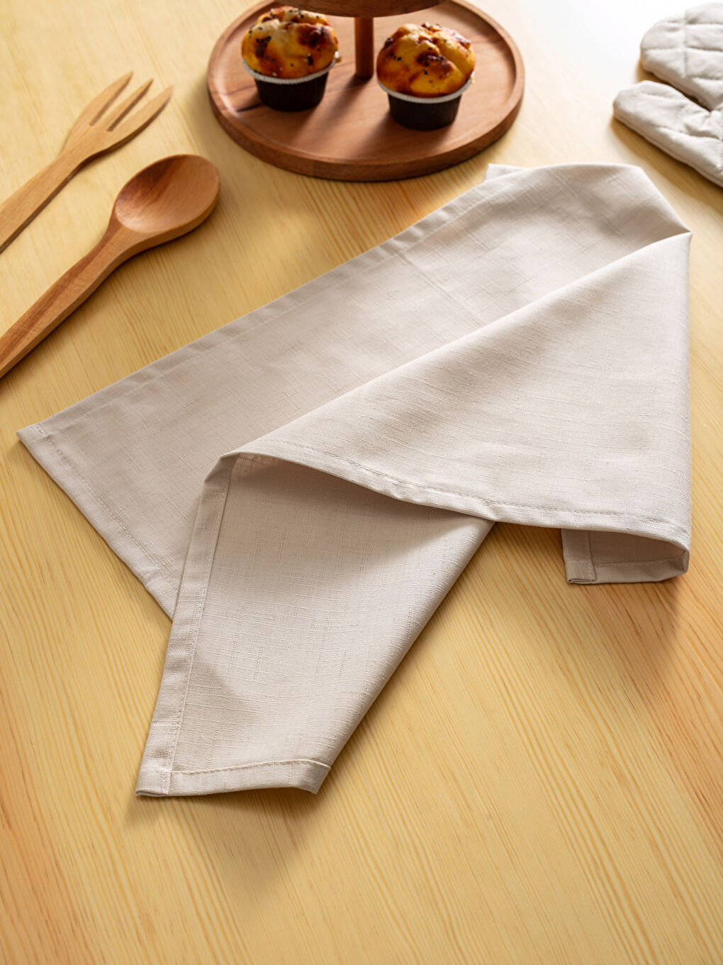 Torchon Uni Aspect Lin 40x60 Cm