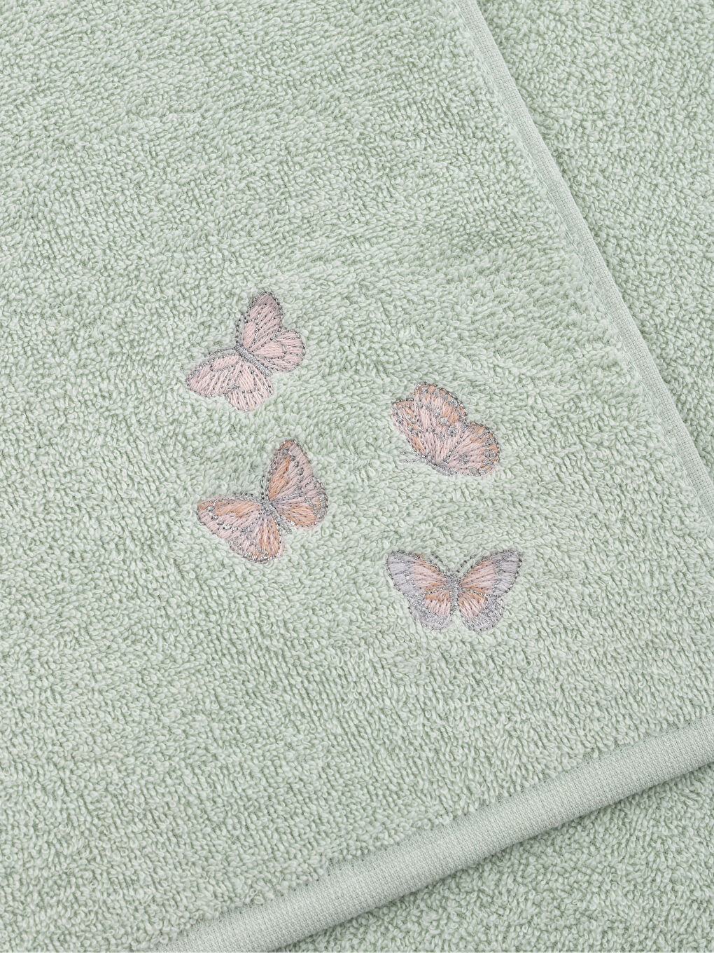 Cotton Embroidered Face Towel 50x80 cm-2