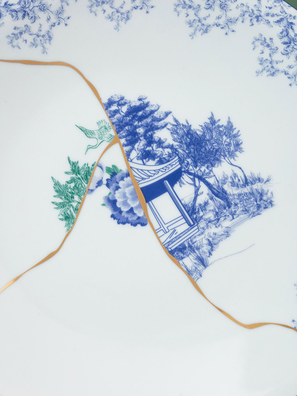 Karışık Desenli Porselen Tabak 6'lı 27 cm-3