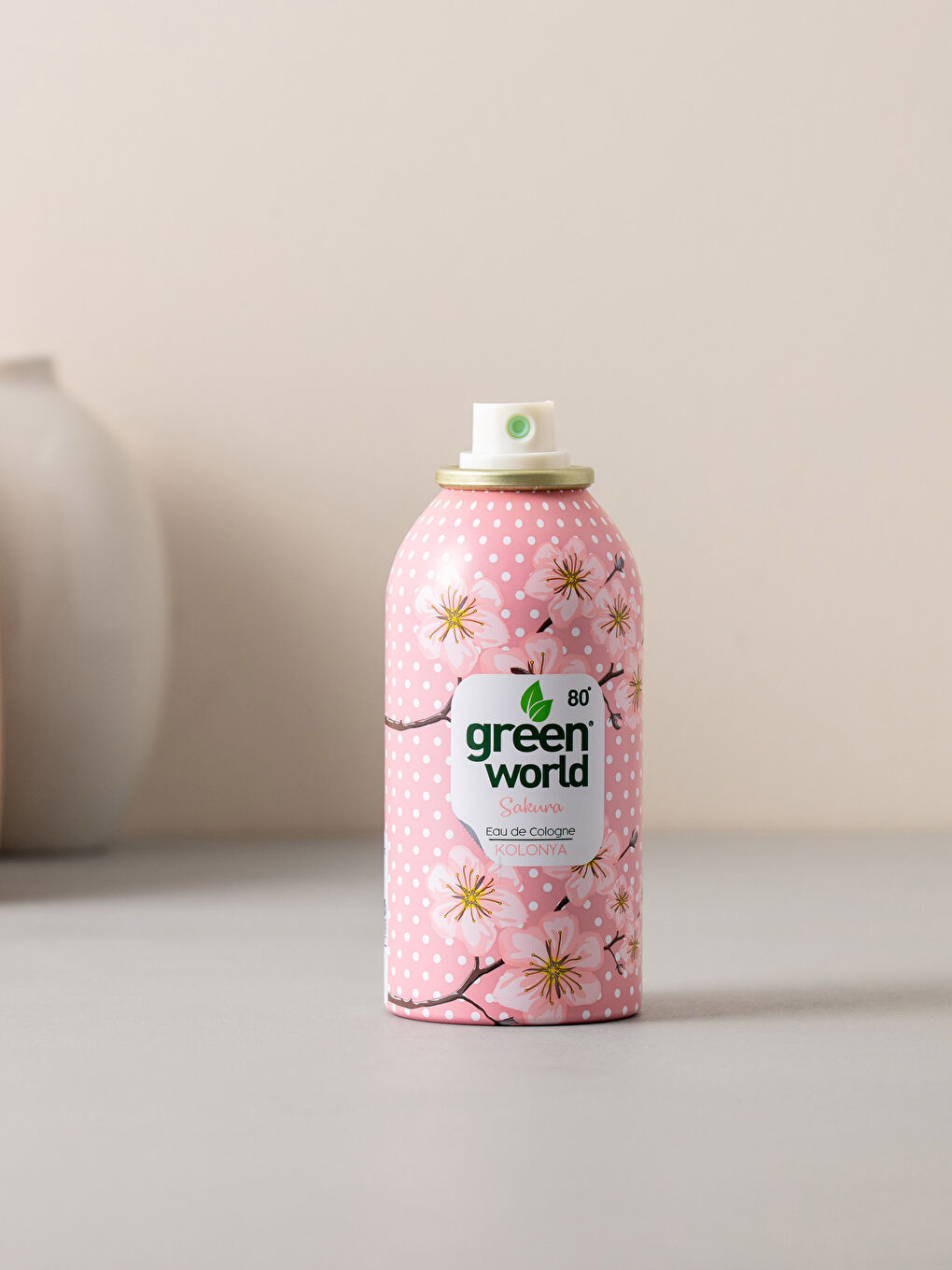 Green World Sakura Kokulu Sprey Kolonya 150 ml-1