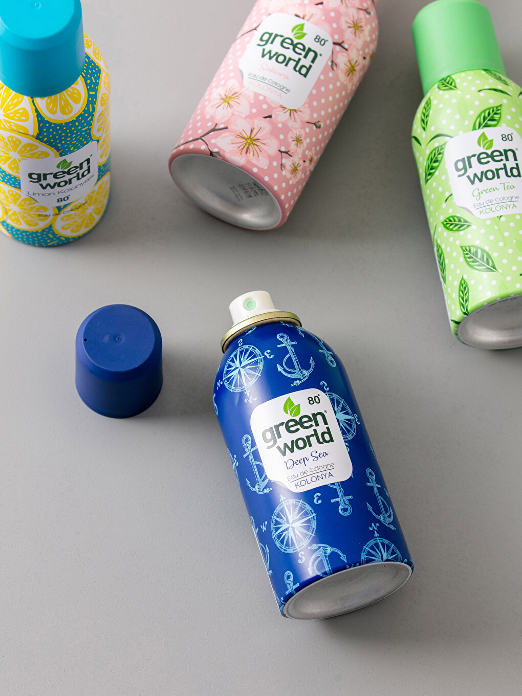 Green World Deniz Kokulu Sprey Kolonya 150 ml-2