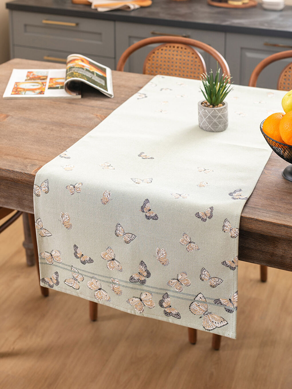 Karışık Desenli Runner 45x120 cm