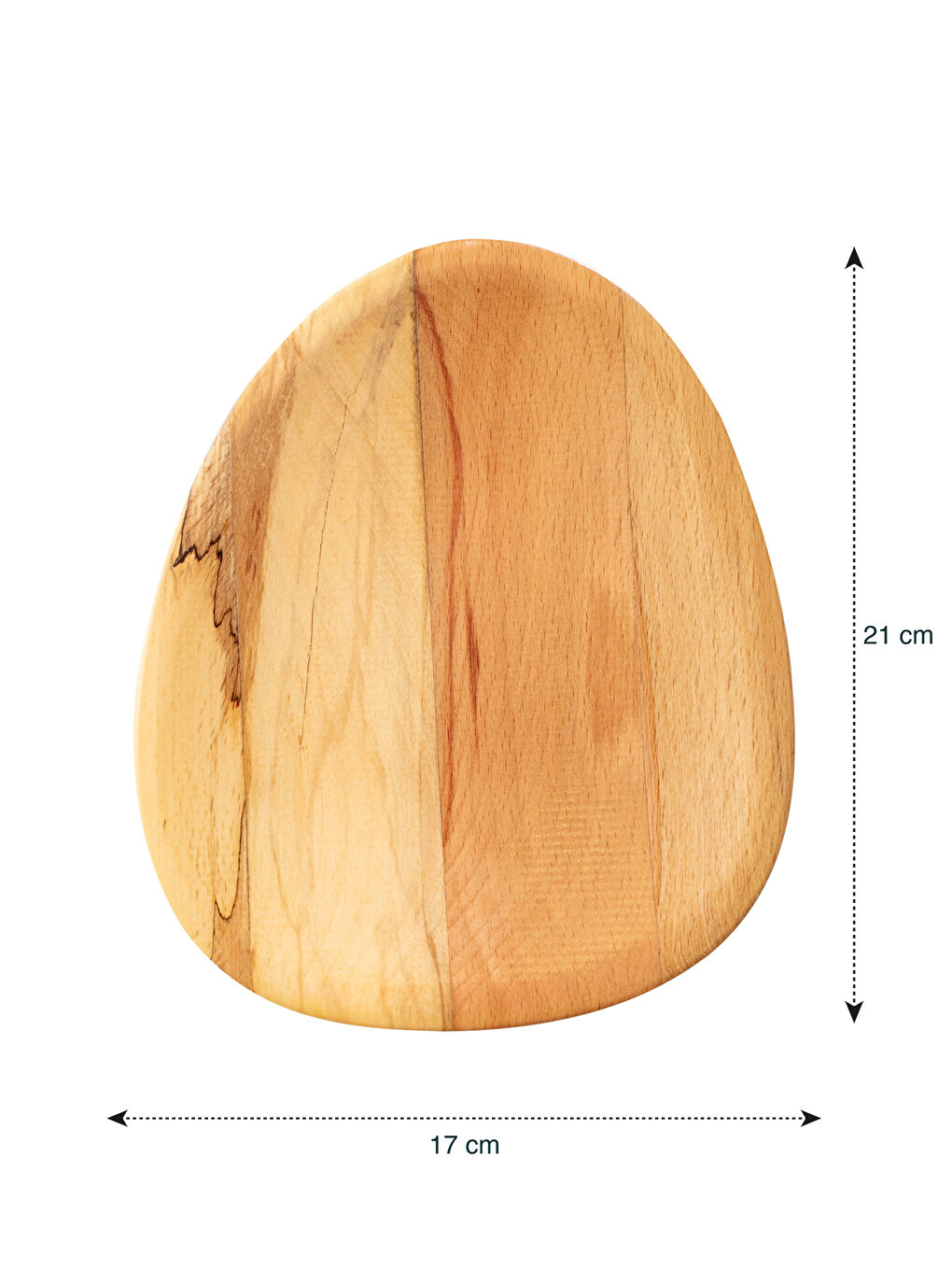 Tavă de Servire din Lemn 18x21 Cm-3