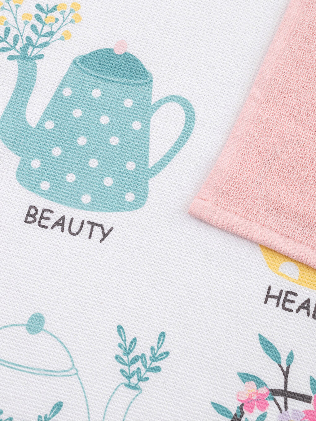 Karışık Baskılı Kurulama Bezi 2'li 40x60 cm-2