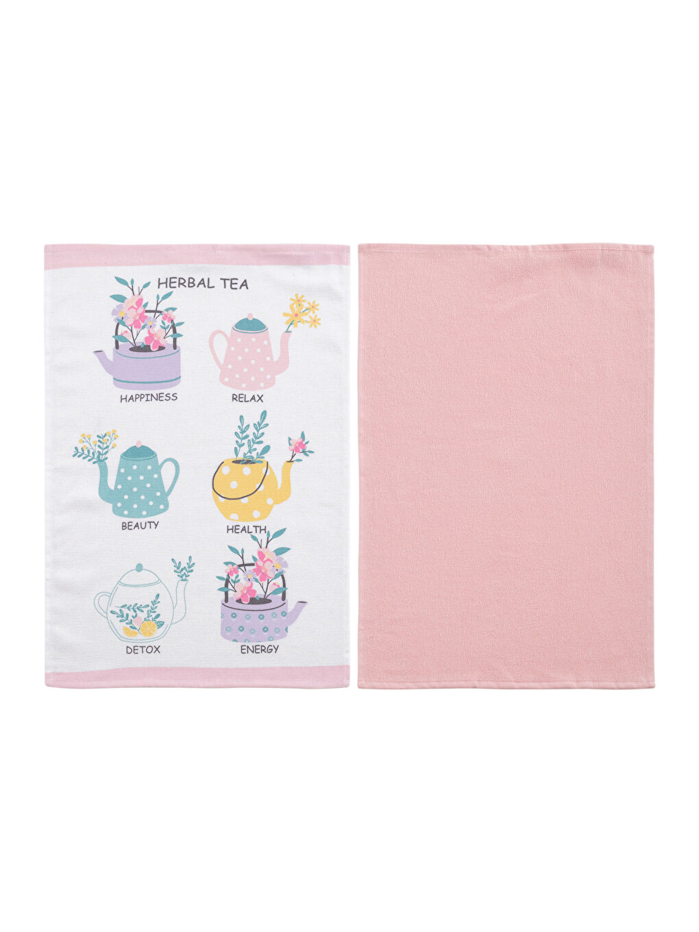 Karışık Baskılı Kurulama Bezi 2'li 40x60 cm-4