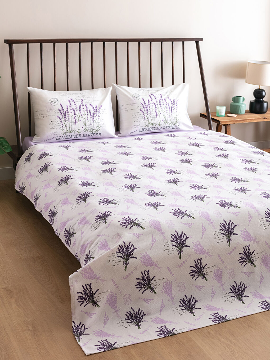 Double Patterned Cotton Pique Set