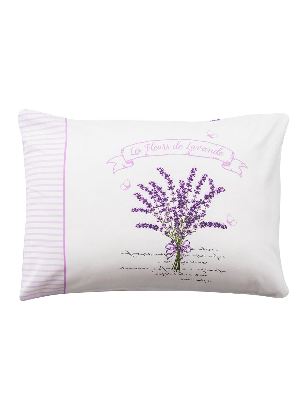 Patterned Cotton Pillowcase 2 Pack 50x70 cm-4