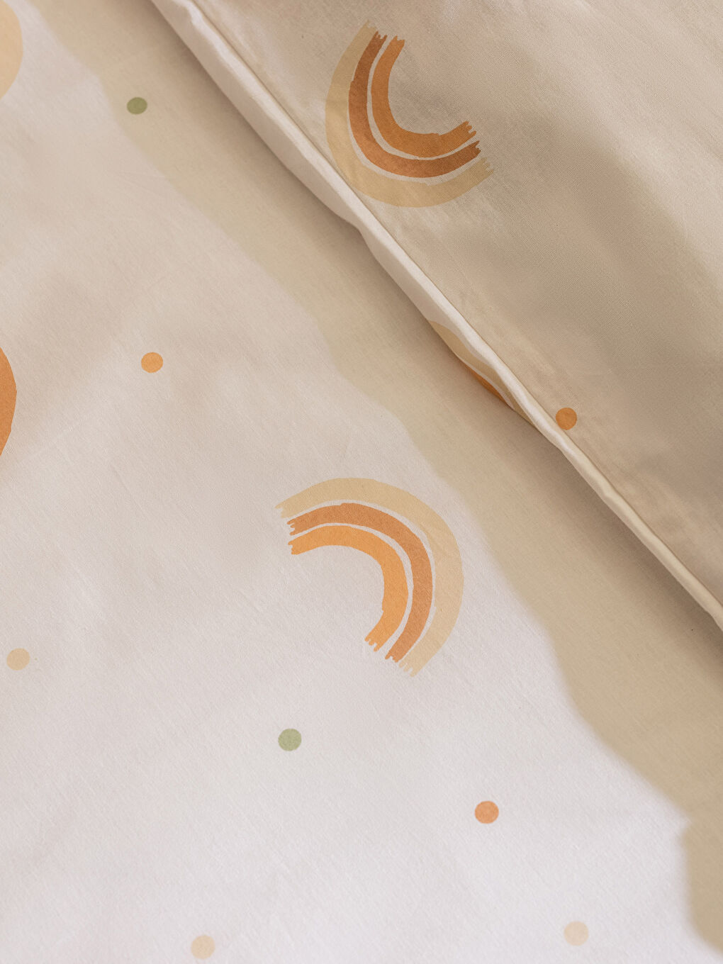 Patterned Woven Girl Duvet Cover Set-4