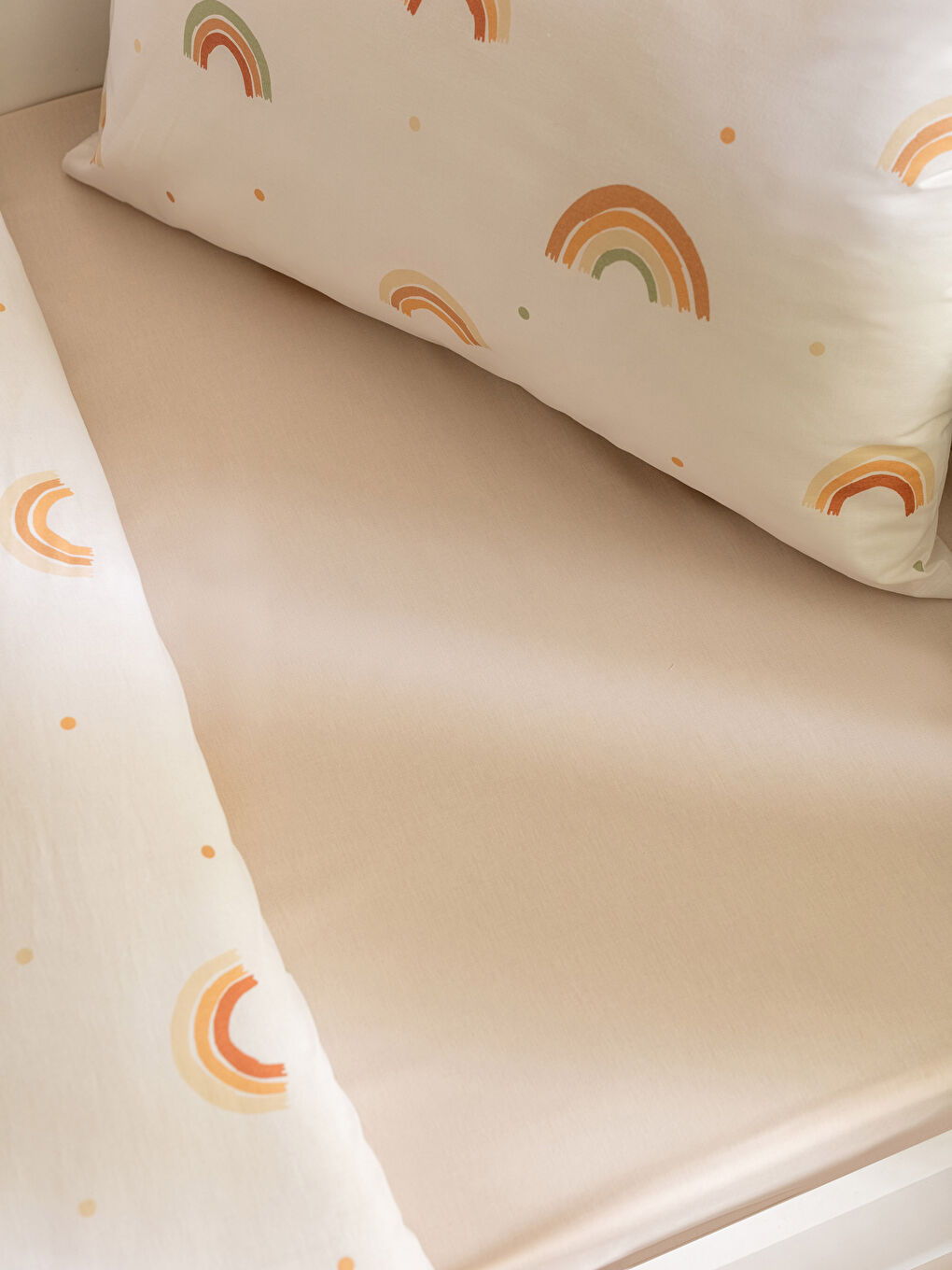 Patterned Woven Girl Duvet Cover Set-6