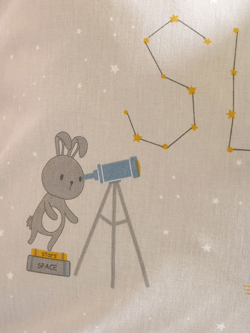 Karışık Desenli Pamuklu Bebek Nevresim Takımı-3