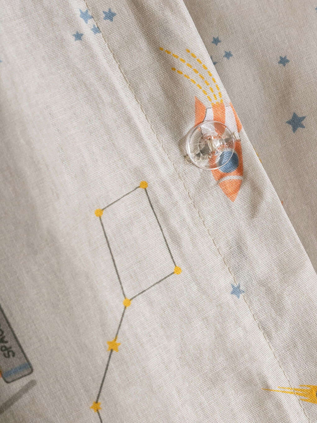 Karışık Desenli Pamuklu Bebek Nevresim Takımı-6