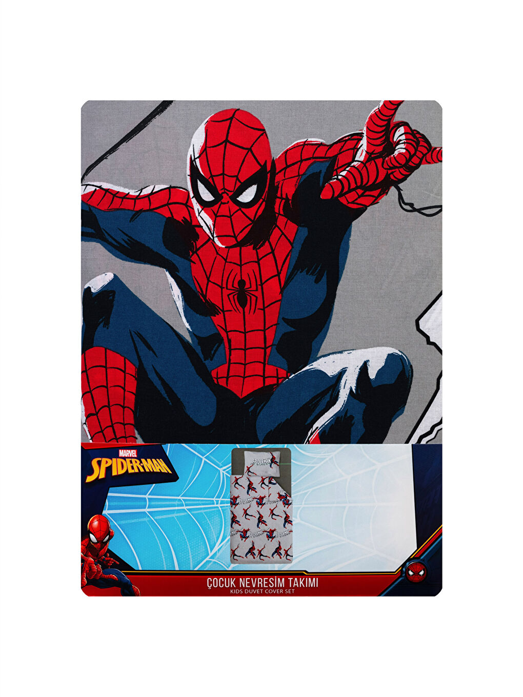 Spiderman Licensed Boy Duvet Cover Set-8