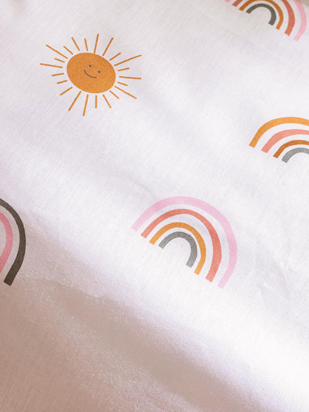 Printed Woven Baby Girl Duvet Cover Set-5