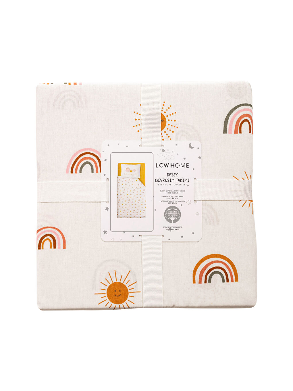 Printed Woven Baby Girl Duvet Cover Set-7