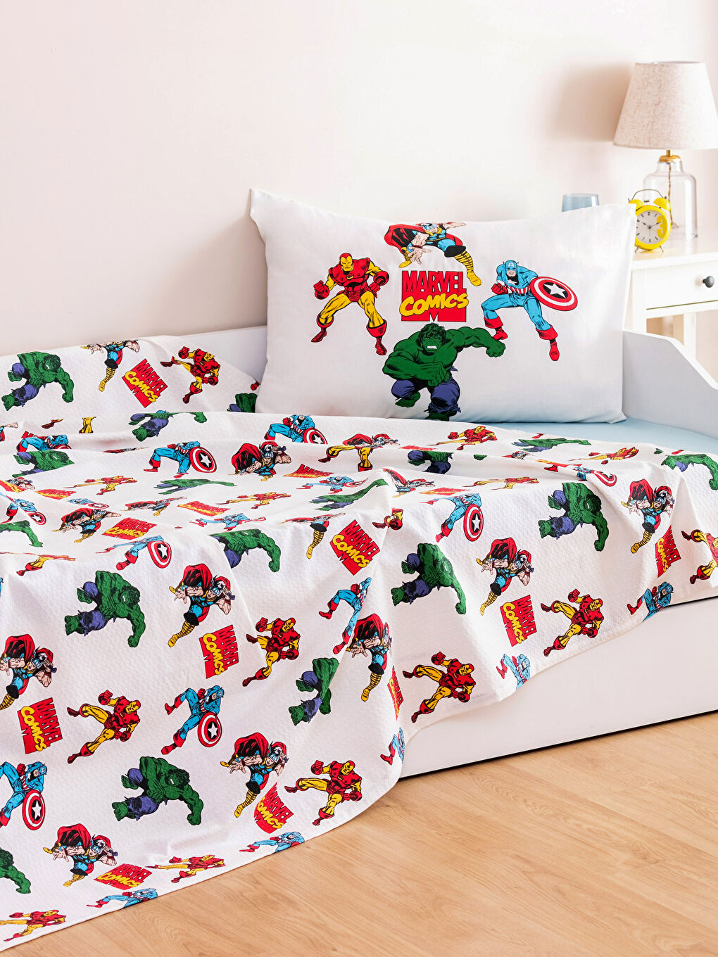 Marvel Licensed Kids Pique Set