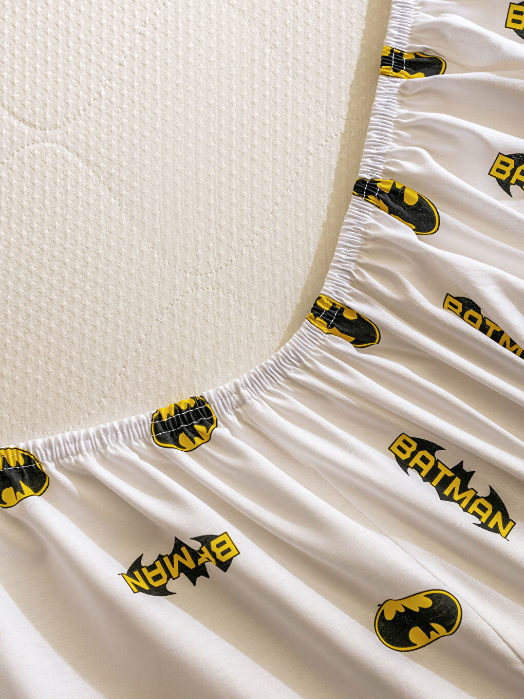 Karışık Batman Lisanslı Baskılı Erkek Çocuk Pike Takımı-5