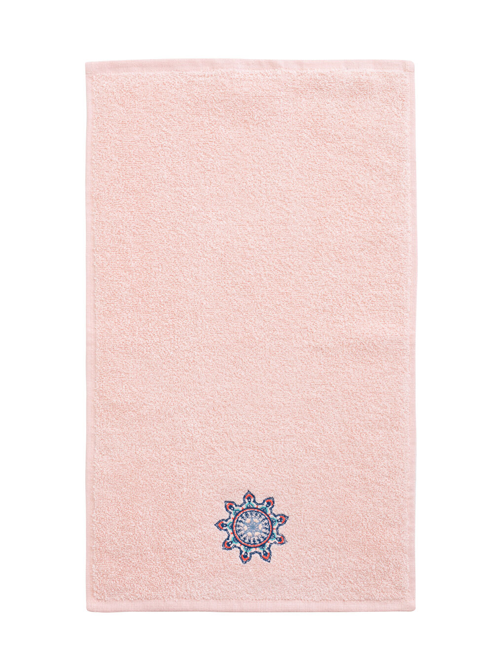 Serviette d'invité en coton brodée 30x50 cm-4